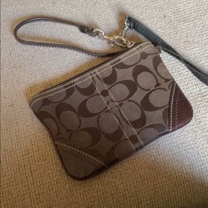 Coach wristlet